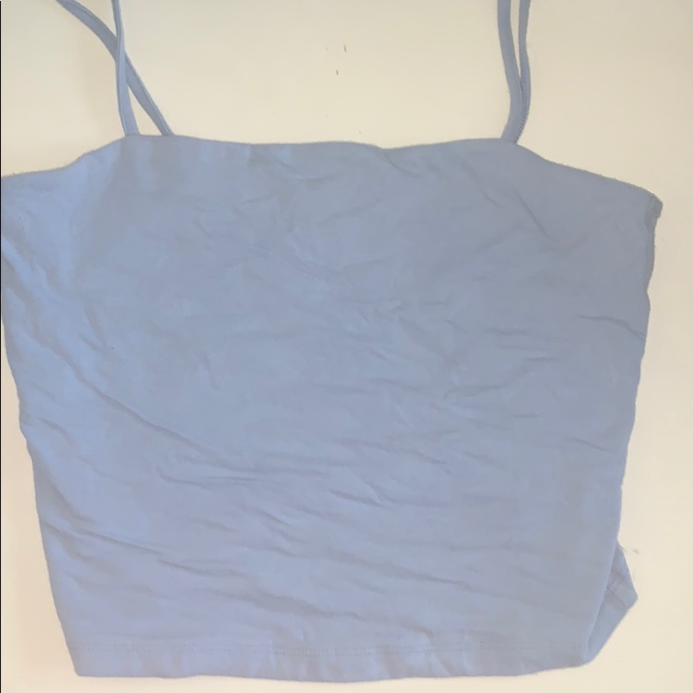 pacsun light blue tank